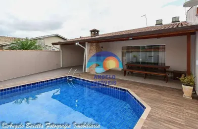 Casa com 3 dormitórios à venda, 140 m² por r$ 630.000,00 - parque balneário oásis - peruíbe/sp