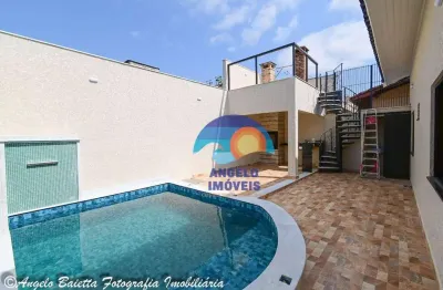 Casa com 3 dormitórios à venda, 180 m² por r$ 790.000,00 - balneario samburá - peruíbe/sp