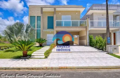 Sobrado em condominio fechado com 5 dormitórios à venda, 250 m² por r$ 1.600.000 - bougainvillee iv - peruíbe/sp