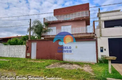 Sobrado com 3 dormitórios à venda, 264 m² por r$ 900.000,00 - parque balneário oásis - peruíbe/sp