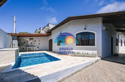 Casa com 4 dormitórios à venda, 147 m² por r$ 650.000,00 - parque balneário oásis - peruíbe/sp