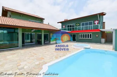 2 sobrado em 2 lotes com 2 dormitórios à venda, 250 m² por r$ 1.300.000 - estancia sao jose - peruíbe/sp