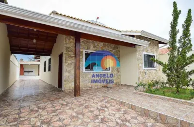 Casa com 3 dormitórios à venda, 150 m² por r$ 650.000,00 - bal stella maris - peruíbe/sp
