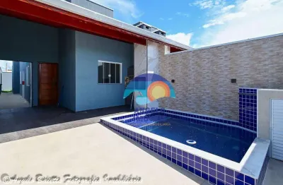 Casa com 2 dormitórios à venda, 86 m² por r$ 430.000,00 - flora rica ii - peruíbe/sp
