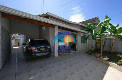 Casa com 3 dormitórios à venda, 160 m² por r$ 550.000,00 - balneário três marias - peruíbe/sp
