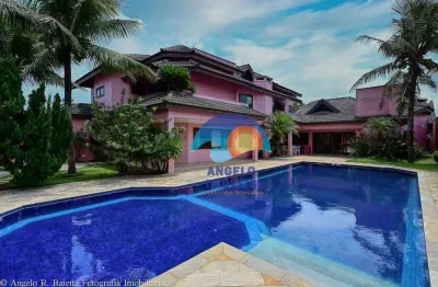 Magnifico sobrado frente mar com 6 dormitórios à venda, 725 m² por r$ 2.600.000 - cidade nova peruibe - peruíbe/sp