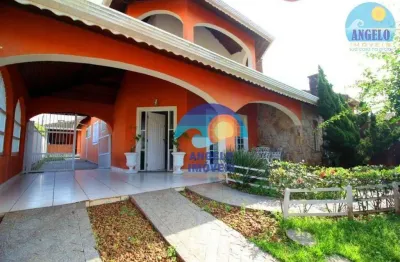 Sobrado com 4 dormitórios à venda, 300 m² por r$ 690.000 - balneário stella maris - peruíbe/sp