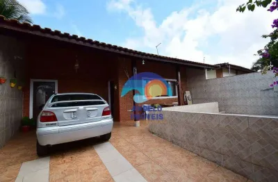 Casa com 3 dormitórios à venda, 150 m² por r$ 440.000,00 - parque balneário oásis - peruíbe/sp