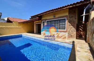 Casa com 3 dormitórios à venda, 173 m² por r$ 740.000,00 - jardim ribamar - peruíbe/sp