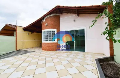 Casa com 3 dormitórios à venda, 140 m² por r$ 500.000,00 - balneário três marias - peruíbe/sp