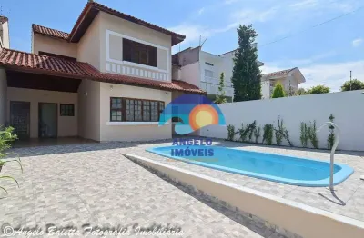 Sobrado à venda, 150 m² por r$ 660.000,00 - balneário três marias - peruíbe/sp