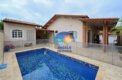 Casa com 3 quartos à venda, 169 m²  - balneário três marias - peruíbe/sp