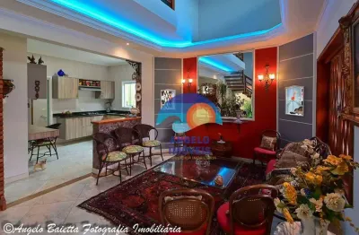Sobrado com 3 dormitórios à venda, 382 m² por r$ 1.100.000,00 - jardim imperador - peruíbe/sp