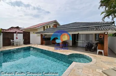 Casa em condomínio fechado com 3 dormitórios à venda, 170 m² por r$ 1.250.000 - bougainvillee iii - peruíbe/sp