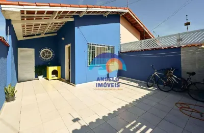 Casa com 2 dormitórios à venda, 75 m² por r$ 340.000,00 - balneário são joão batista - peruíbe/sp