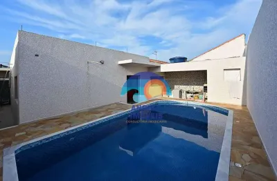 Casa com 3 dormitórios à venda, 128 m² por r$ 650.000,00 - balneário são joão batista - peruíbe/sp