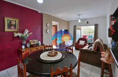 Apartamento com 2 dormitórios à venda, 100 m² por r$ 410.000 - balneário três marias - peruíbe/sp