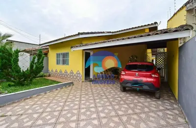 Casa com 3 dormitórios à venda, 150 m² por r$ 450.000,00 - estância são josé - peruíbe/sp