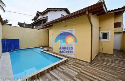 Casa com 3 dormitórios à venda, 133 m² por r$ 550.000,00 - parque balneário oásis - peruíbe/sp