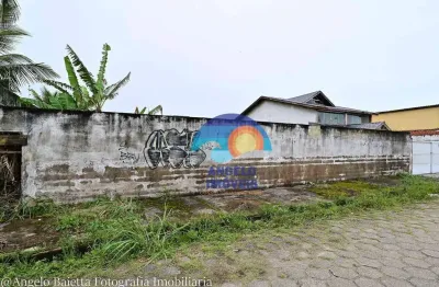 Terreno a 50 metros da praia à venda, 350 m² por r$ 190.000 - estância balneária maria helena novaes - peruíbe/sp