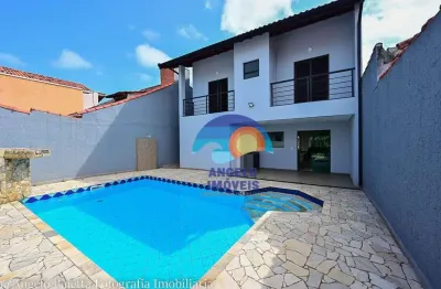 Sobrado com 4 dormitórios à venda, 237 m² por r$ 850.000,00 - balneário josedy - peruíbe/sp
