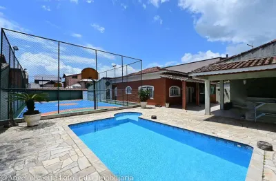 Casa com área de lazer espetacular à venda,centro - peruíbe/sp