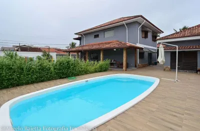 Sobrado com 5 dormitórios à venda, 373 m² por r$ 1.200.000,00 - jardim ribamar - peruíbe/sp