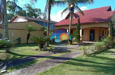 Casa com 4 dormitórios à venda, 200 m² por r$ 650.000,00 - estância balneária maria helena novaes - peruíbe/sp
