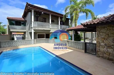Sobrado em 3 lotes com 4 dormitórios à venda, 307 m² -  convento velho - peruíbe/sp