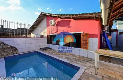 Casa com 3 dormitórios à venda, 118 m² por r$ 480.000,00 - balneario samburá - peruíbe/sp
