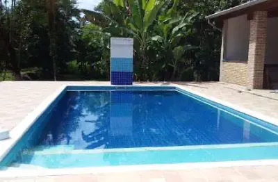 Chácara com 3 dormitórios à venda, 6000 m² por r$ 1.200.000,00 - chácaras iporanga - peruíbe/sp