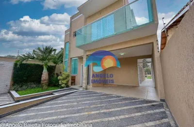 Lindo sobrado de porteira fechada com 4 dormitórios à venda, 241 m² por r$ 1.100.000 - estância balneária maria helena novaes - peruíbe/sp
