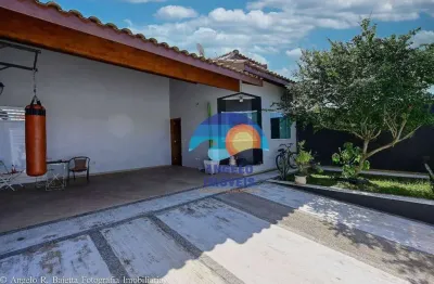 Casa com 3 dormitórios à venda, 138 m² por r$ 640.000,00 - balneário três marias - peruíbe/sp