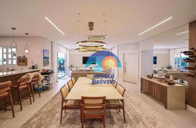 Casa com 4 dormitórios à venda, 280 m² por r$ 3.200.000,00 - jardim três marias - peruíbe/sp