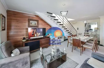 Cobertura com 3 dormitórios, 213 m² - venda por r$ 1.300.000,00 ou aluguel por r$ 6.500,00/mês - centro - peruíbe/sp