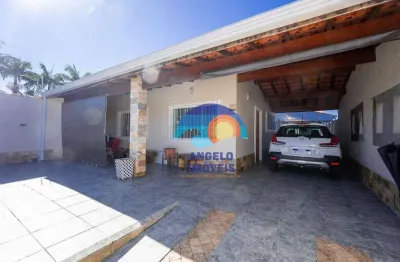 Casa com 3 dormitórios à venda, 158 m² por r$ 610.000,00 - jardim barra de jangada - peruíbe/sp