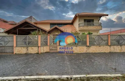 Sobrado com 4 quartos, 436 m² - venda por r$ 1.800.000 ou aluguel por r$ 8.777/mês - balneário stella maris - peruíbe/sp