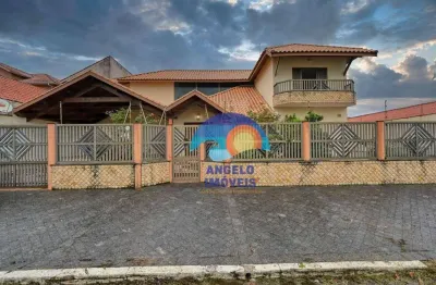 Sobrado com 4 quartos, 436 m² - venda por r$ 1.800.000 ou aluguel por r$ 8.777/mês - balneário stella maris - peruíbe/sp