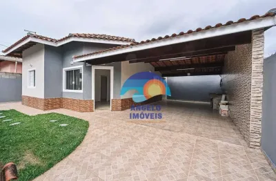 Casa com 2 dormitórios à venda, 67 m² por r$ 300.000 - jardim veneza - peruíbe/sp
