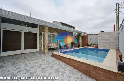 Casa com 4 quartos à venda, 172 m² por r$ 800.000 - balneário são joão batista i - peruíbe/sp