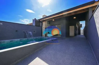 Casa com 2 dormitórios à venda, 85 m² por r$ 419.000,00 - flora rica ii - peruíbe/sp