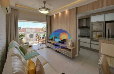 Apartamento com 2 dormitórios à venda, 93 m² por r$ 660.000,00 - centro - peruíbe/sp