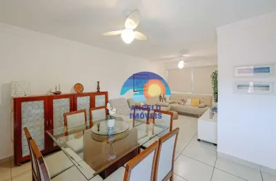 Apartamento com 2 dormitórios à venda, 72 m² por r$ 370.000,00 - balneário três marias - peruíbe/sp