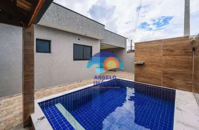 Casa com 3 dormitórios à venda, 86 m² por r$ 470.000,00 - cidade nova peruíbe - peruíbe/sp