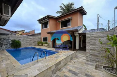 Casa com 3 dormitórios à venda, 184 m² por r$ 990.000,00 - jardim barra de jangada - peruíbe/sp