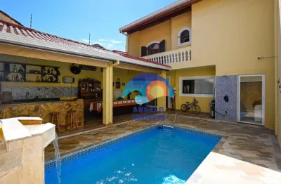 Sobrado com 3 dormitórios à venda, 262 m² por r$ 680.000,00 - estância balneária belmira novaes - peruíbe/sp