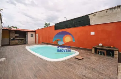Casa com 2 dormitórios à venda, 180 m² por r$ 300.000,00 - jardim ribamar - peruíbe/sp