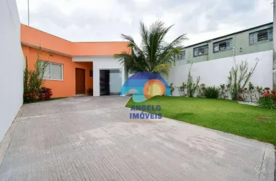 Casa com 2 dormitórios à venda, 72 m² por r$ 350.000,00 - jardim peruíbe - peruíbe/sp
