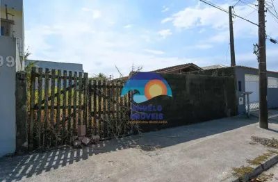Terreno à venda, 300 m² por r$ 380.000,00 - belmira novais  - peruíbe/sp