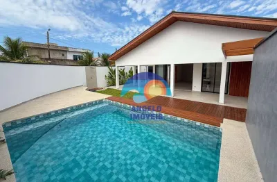 Casa com 3 dormitórios à venda, 164 m² por r$ 940.000 - balneário são joão batista - peruíbe/sp